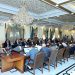 Islamabad: Caretaker Prime Minister Anwaar-ul-Haq Kakar chairs a meeting of the Caretaker Federal Cabinet on 15 February 2024.