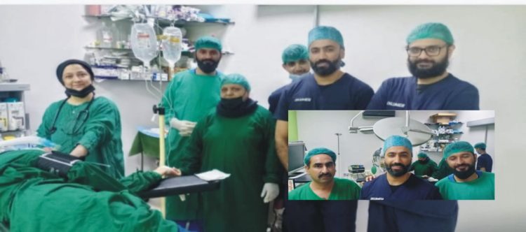 First ever “Laparoscopic Hysterectomy” conducted in Alam hospital Wah