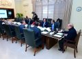 Prime Minister Muhammad Shehbaz Sharif chairs a meeting regarding Economic Roadmap for next 5 years,  Islamabad , 14 March 2024.