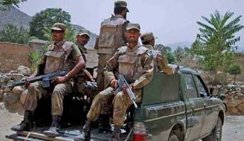 Three terrorists killed, four injured in Karak IBOI: ISPR