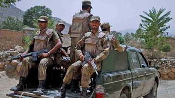 Three terrorists killed, four injured in Karak IBOI: ISPR