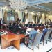 Islamabad: Prime Minister Muhammad Shehbaz Sharif chairs a meeting on Anti-Power theft campaign on 28 March 2024.