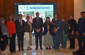 UNFPA and Government of Japan reached more than half a million people with life-saving services and information in Sindh and Balochistan