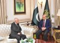 Lahore: Former Governor of the Punjab Mr. Shahid Hamid calls on Prime Minister Muhammad Shehbaz Sharif on 24 March 2024.