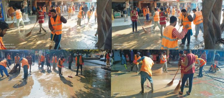 CDA’s Sanitation Directorate executes historic cleaning operation at Café Erum Market