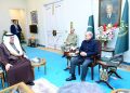 Islamabad: H.E. Nawaf bin Saeed Ahmad Al-Malkiy, Ambassador of the Kingdom of Saudi Arabia to Pakistan calls on Prime Minister Muhammad Shehbaz Sharif۔