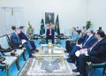 Islamabad: Ambassador of the Republic of France Amb. Nicolas Galey calls on Prime Minister Muhammad Shehbaz Sharif on 3 April 2024.