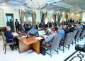 Islamabad : Prime Minister Muhammad Shehbaz Sharif chairs a meeting of the Federal Cabinet on 17 April, 2024.