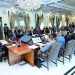 Islamabad : Prime Minister Muhammad Shehbaz Sharif chairs a meeting of the Federal Cabinet on 17 April, 2024.