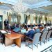 Islamabad: Prime Minister Muhammad Shehbaz Sharif chairs a meeting to review progress on foreign investment on 2 April 2024.