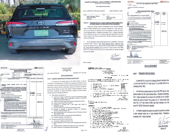PMDC chief’s ‘lavish ride’ defies Federal Government’s austerity measures