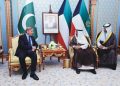 Riyadh : Prime Minister Muhammad Shehbaz Sharif meets the Amir of Kuwait His Highness Sheikh Meshal Al-Ahmad Al-Jaber Al- Sabah on the sidelines of a special meeting of the World Economic Forum on 28 April, 2024.