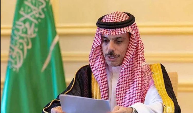 Saudi Foreign Minister arrives today