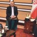 Chairman Senate meets Iranian President, reinforcing strong bilateral ties and collaboration on regional issues