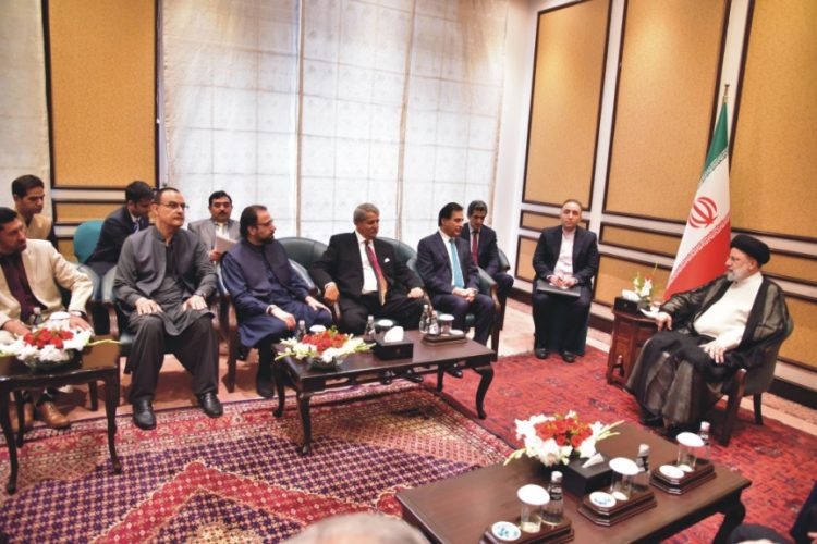 Pakistan-Iran parliamentary friendship group meets Iranian President