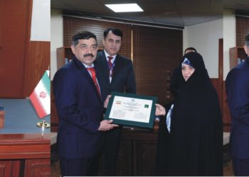 Spouse of Iranian President visits NUML, Pakistan Sweet Home centre