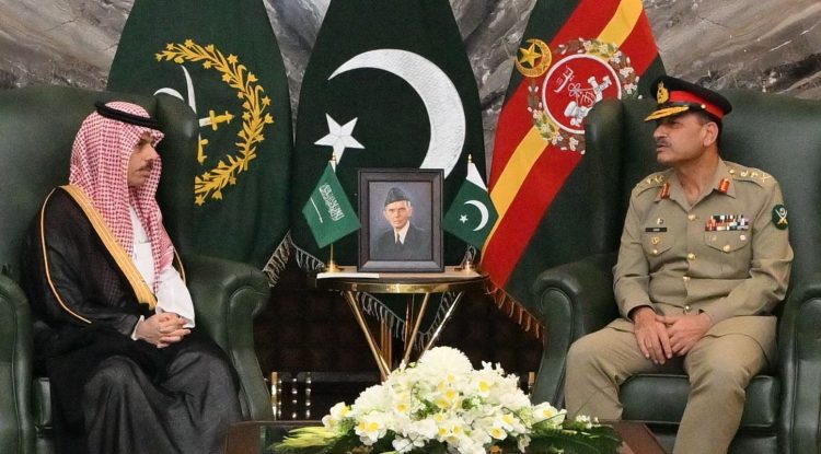 KSA FM calls on COAS