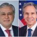 Telephone call between U.S. Secretary of State and Pakistani Foreign Minister strengthens bilateral ties