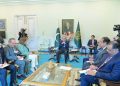 Islamabad: Ambassador of Italy to Pakistan H.E. Marilina Armellin calls on Prime Minister Muhammad Shehbaz Sharif on 7 May, 2024.