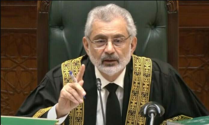 CJP Isa dissatisfied with Faizabad dit-in probe report