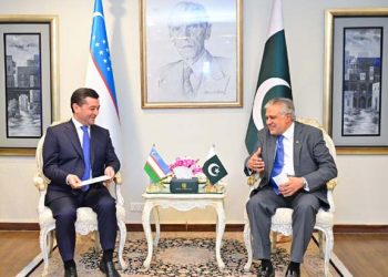 Pakistan and Uzbek FMs discuss to strengthen bilateral trade and defence ties
