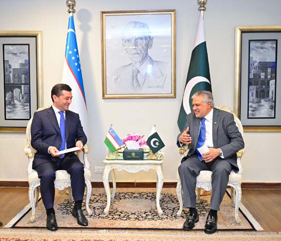 Pakistan and Uzbek FMs discuss to strengthen bilateral trade and defence ties