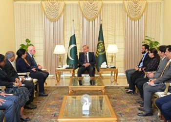 A delegation of the Global Polio Eradication Initiative led by Dr Christopher Elias, Chair of Polio Oversight Board and president of the Bill & Melinda Gates Foundation’s Global Development Division called on Prime Minister Muhammad Shehbaz Sharif in Islamabad on May 3, 2024.