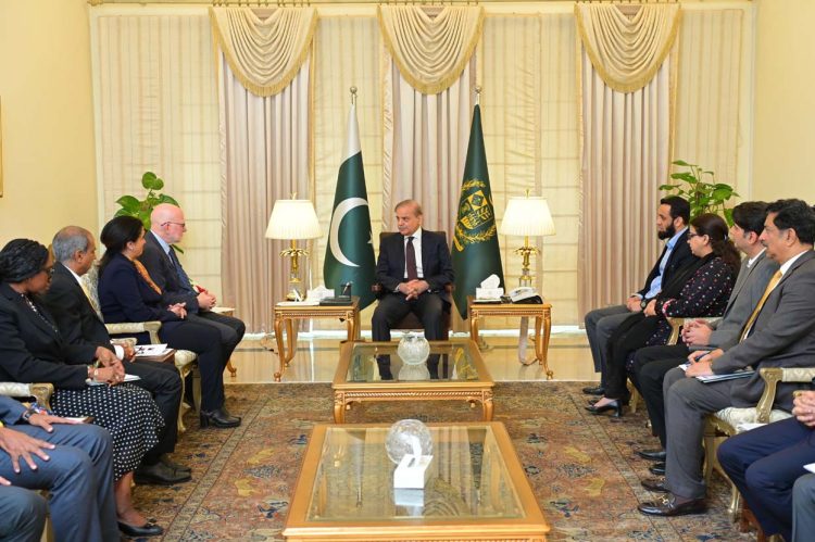 A delegation of the Global Polio Eradication Initiative led by Dr Christopher Elias, Chair of Polio Oversight Board and president of the Bill & Melinda Gates Foundation’s Global Development Division called on Prime Minister Muhammad Shehbaz Sharif in Islamabad on May 3, 2024.