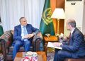 Deputy Prime Minister receives Ambassador of Switzerland