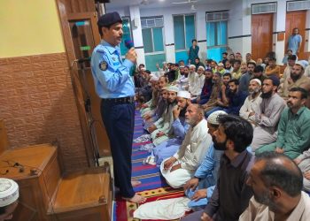Open court of SDP Industrial Area Syed Sajjad Haider Bukhari  on the instructions of IG Islamabad Syed Ali Nasir Rizvi.