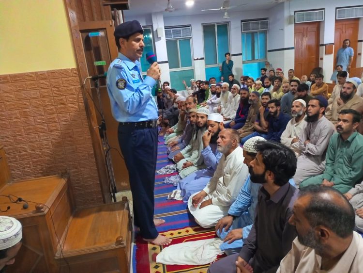 Open court of SDP Industrial Area Syed Sajjad Haider Bukhari  on the instructions of IG Islamabad Syed Ali Nasir Rizvi.