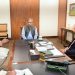 Islamabad: Member National Assembly Raja Khurram Nawaz calls on Prime Minister Muhammad Shehbaz Sharif on 26 June 2024.