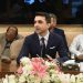 Islamabad After the Election of Chairman Standing Committee on Energy (Petroleum Division) Syed Mustafa Mehmood, MNA sitting in his chair at Parliament House