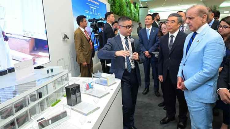 PM reiterates resolve to deepen digital ties with China during visit to Huawei headquarters