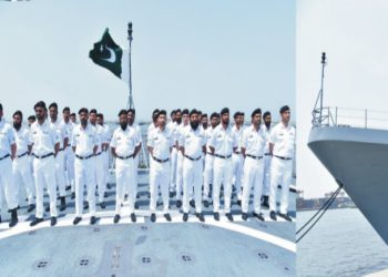 FIRST PN MILGEM CLASS CORVETTE PNS BABUR ARRIVES KARACHI