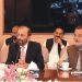 Chairman Standing Committee on Privatisation Muhammad Farooq Sattar chairing the committee meeting