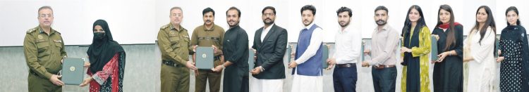 06th Batch of Punjab Police internship program completed