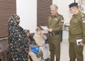 Central Police Office: IG Punjab met police personnel and their families.