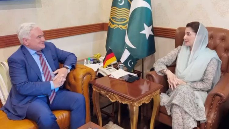 German ambassador meets Maryam Nawaz, vows to strengthen bilateral ties