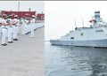 Turkish Navy Ship TCG KINALIADA  (F-514) arrived Karachi for a good will visit