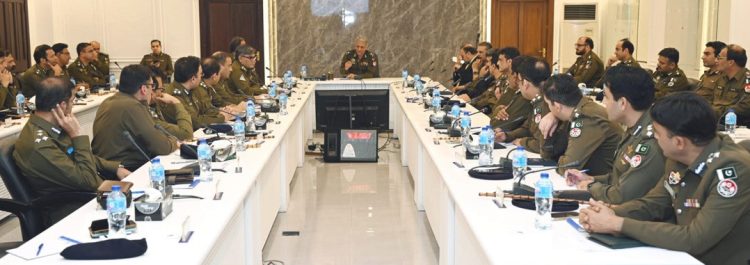 IG Punjab  presided over Follow-Up RPOs conference۔