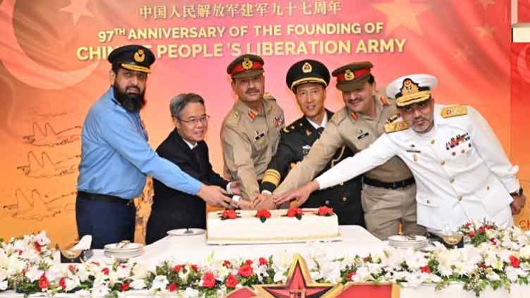 COAS Asim Munir lauds Chinese army at PLA’s 97th founding day