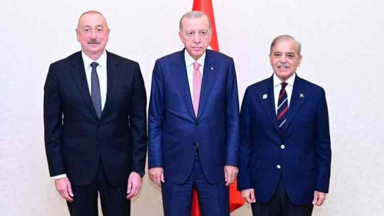 Pakistan, Turkiye, Azerbaijan hold trilateral meeting in Astana