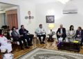 Islamabad  Parliamentary delegation from Federal Republic of Germany called on Deputy Speaker National Assembly/Convener of the Pak-German Parliamentary Friendship Group, Syed Mir Ghulam Mustafa Shah in Islamabad