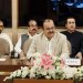 Islamabad : Chairman Standing Committee on National Health Services Regulations and Coordination Dr. Mahesh Kumar Malani chairing the committee meeting at Parliament House