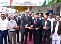 Ambassador of Turkey to Pakistan inaugurating a laboratory of beehive products at the Honey Bee Research Institute.
