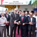 Ambassador of Turkey to Pakistan inaugurating a laboratory of beehive products at the Honey Bee Research Institute.