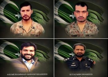 Terrorist commander killed, four soldiers martyred in Peshawar IBO