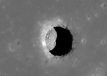 Scientists find potential lunar habitat in deep Moon cave