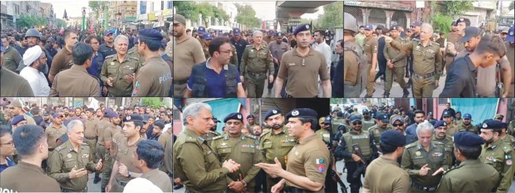 Security Arrangements for Chehlum of Hazrat Imam Hussain (RA); IG PunjabPersonally Present in the Field